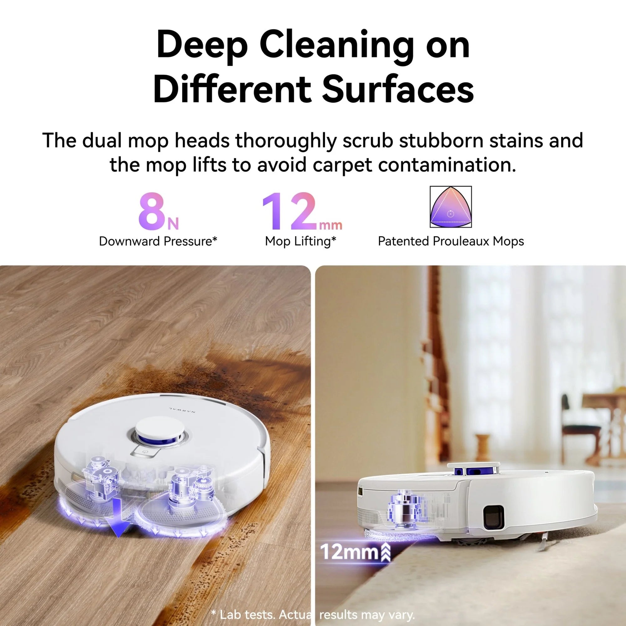 Freo Z10 3 in 1 robot vacuum cleaner with mopping function