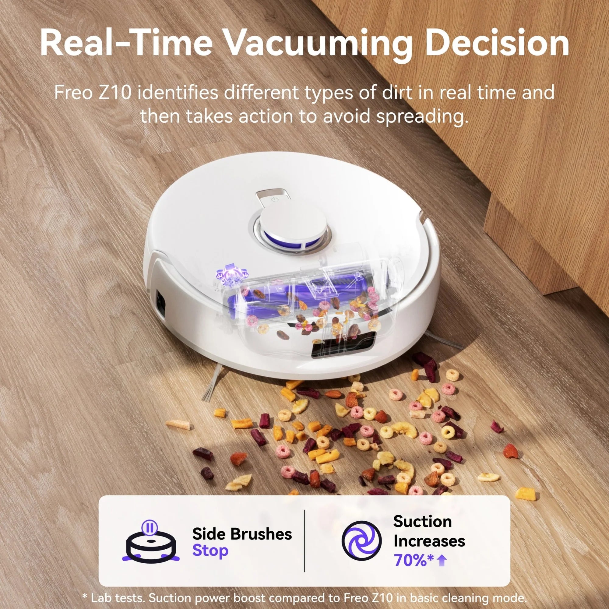 Freo Z10 3 in 1 robot vacuum cleaner with mopping function